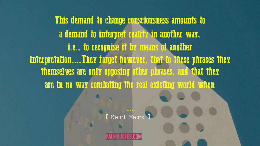 Words Are Signposts quotes by Karl Marx