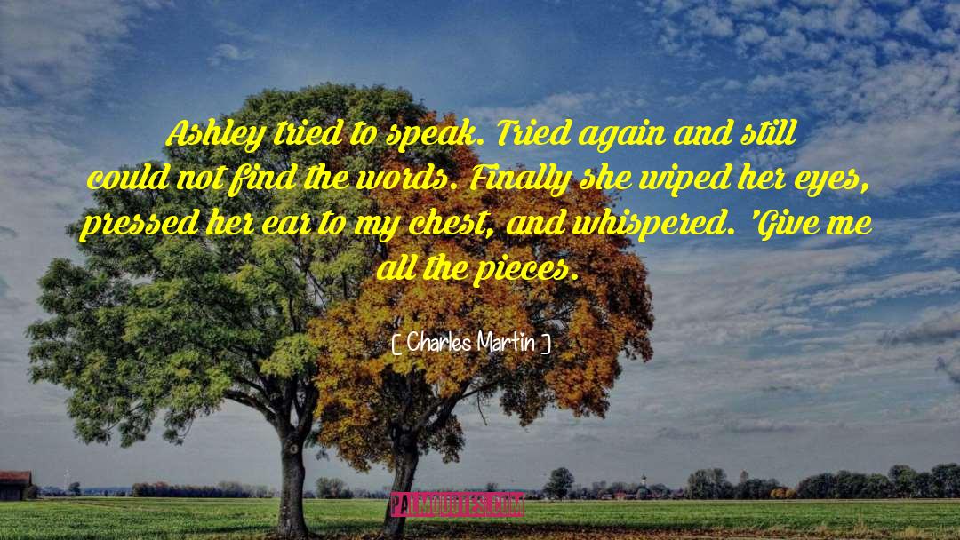 Words Fail quotes by Charles Martin