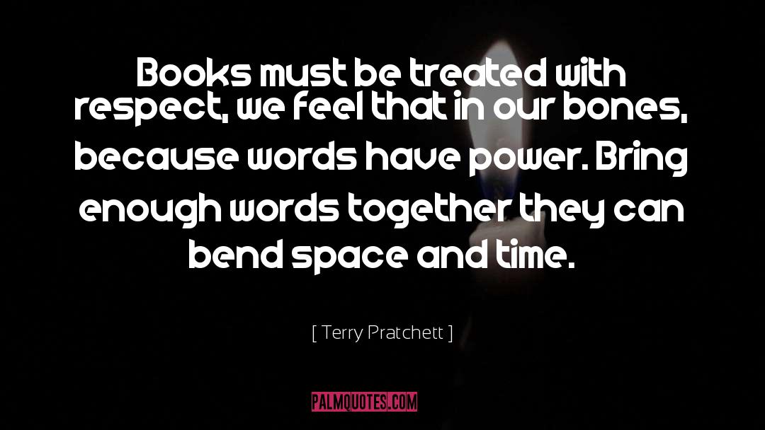 Words Have Power quotes by Terry Pratchett