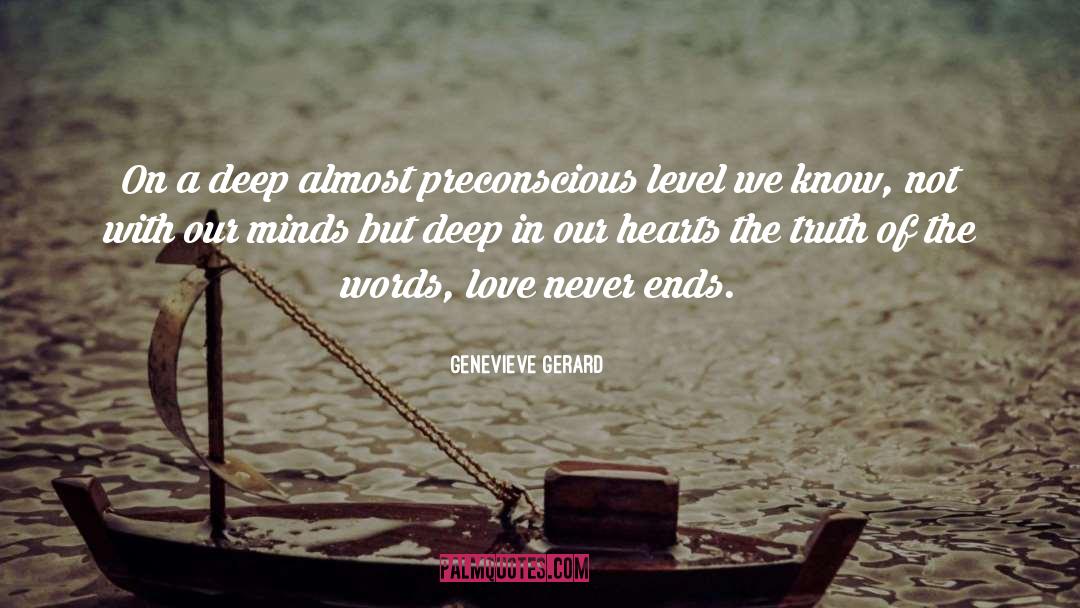 Words Love quotes by Genevieve Gerard