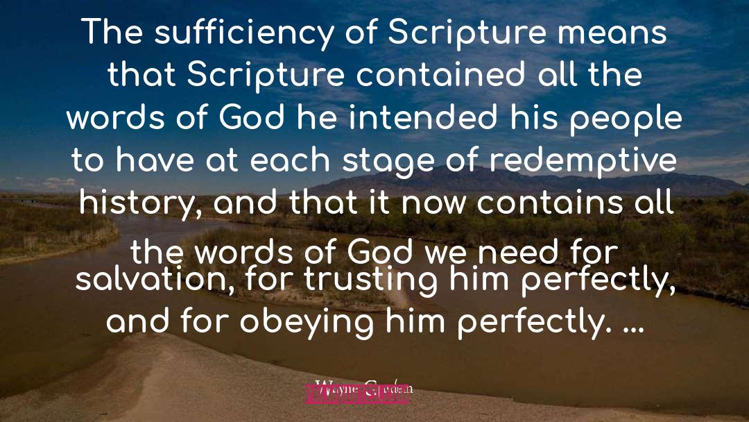 Words Of God quotes by Wayne Grudem