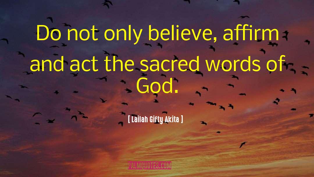 Words Of God quotes by Lailah Gifty Akita