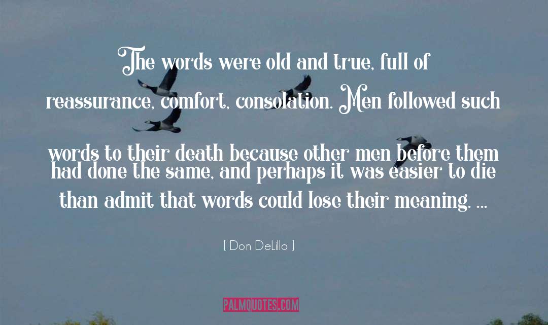 Words Of Inspiration quotes by Don DeLillo