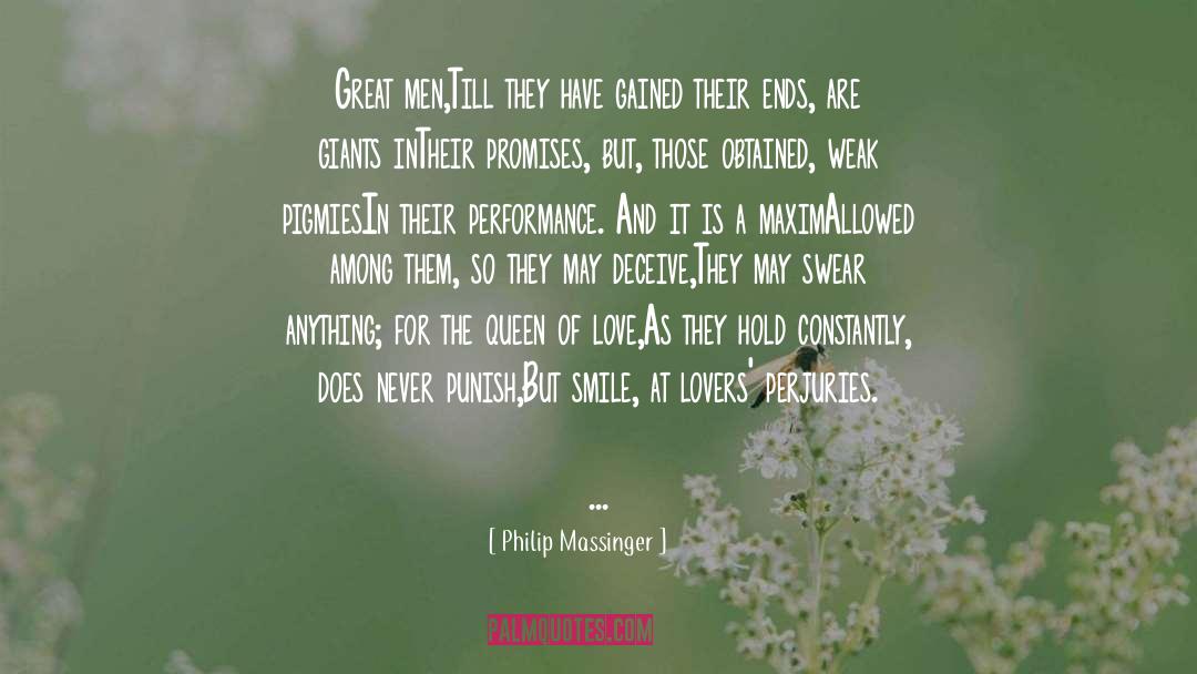 Words Of Love quotes by Philip Massinger