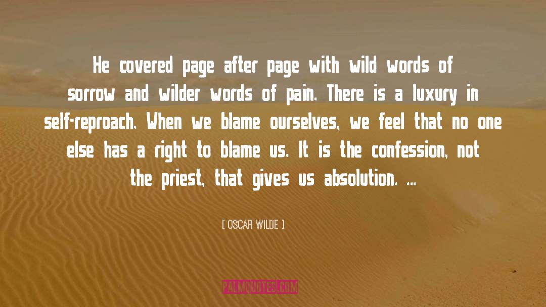 Words Of Pain quotes by Oscar Wilde