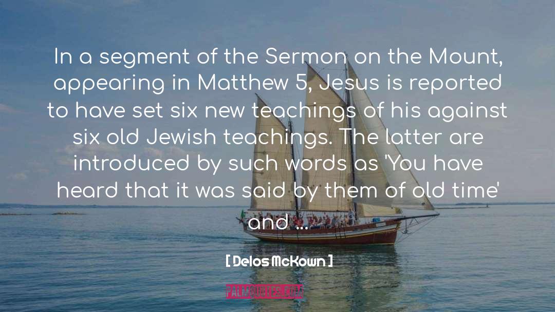 Words Of Peace quotes by Delos McKown
