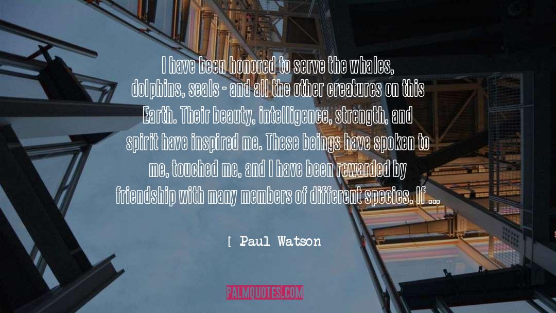 Words To Live By quotes by Paul Watson