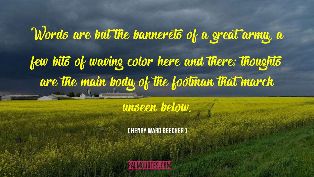 Words Unspoken quotes by Henry Ward Beecher