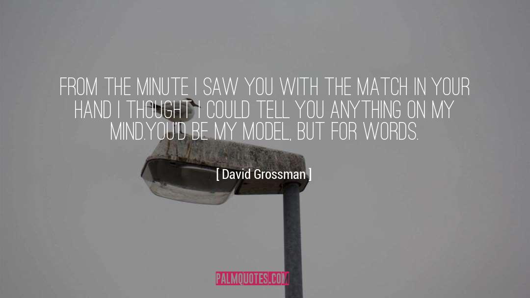 Words With Friends quotes by David Grossman