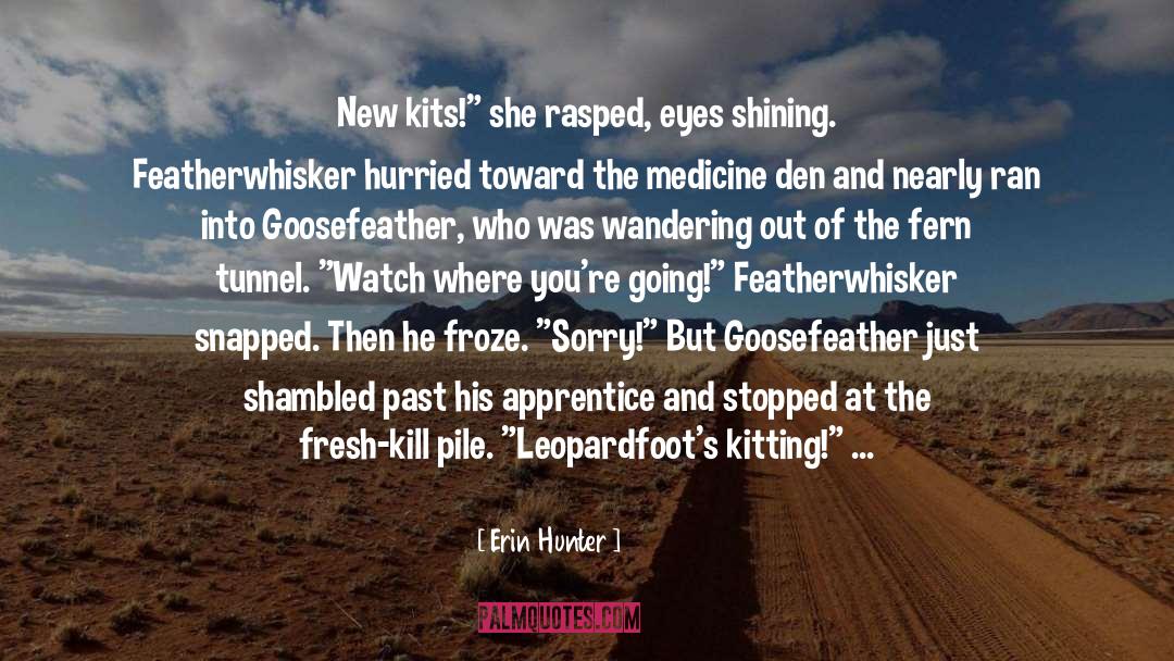 Wordsmith Apprentice quotes by Erin Hunter