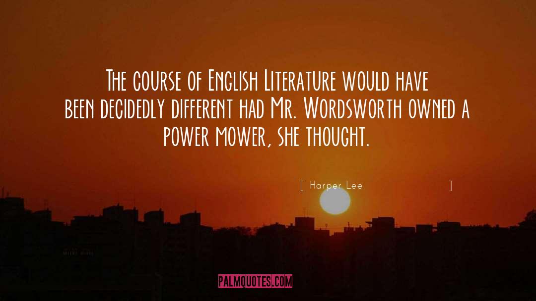 Wordsworth quotes by Harper Lee