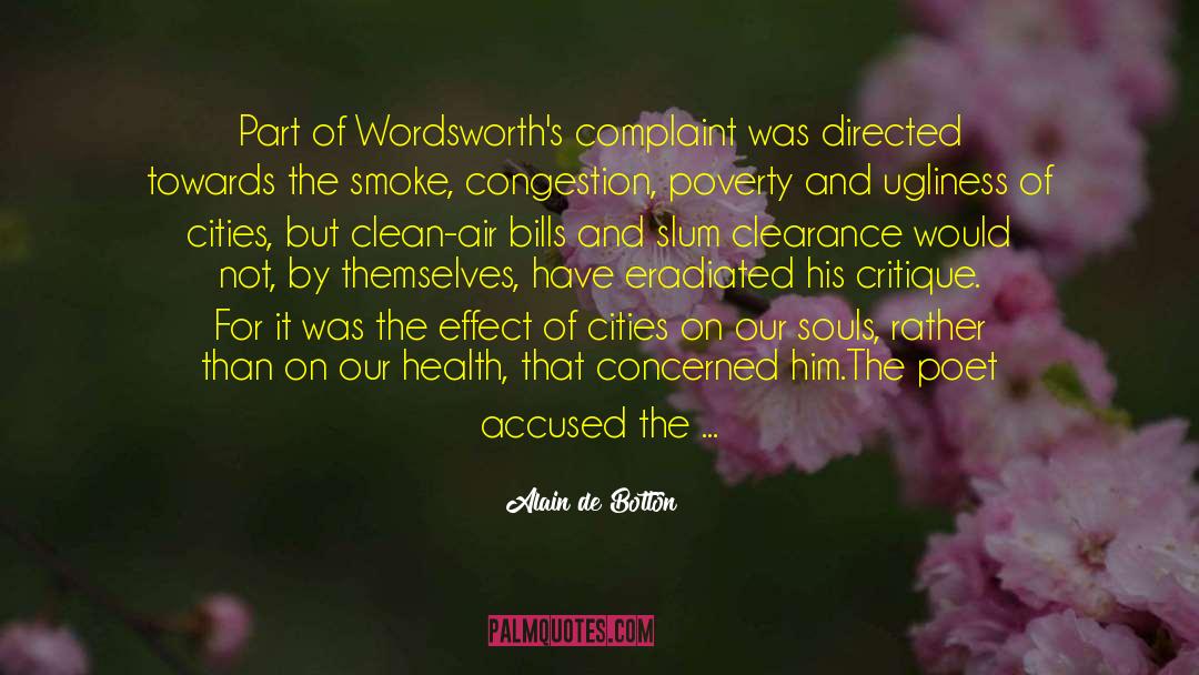 Wordsworths Tintern quotes by Alain De Botton