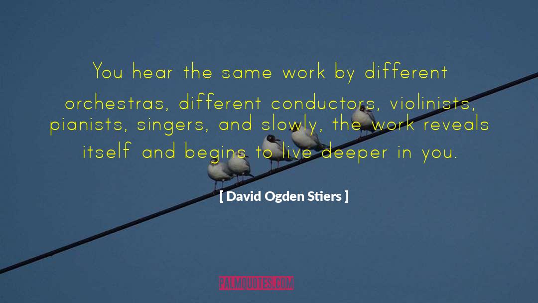 Work And Charity quotes by David Ogden Stiers