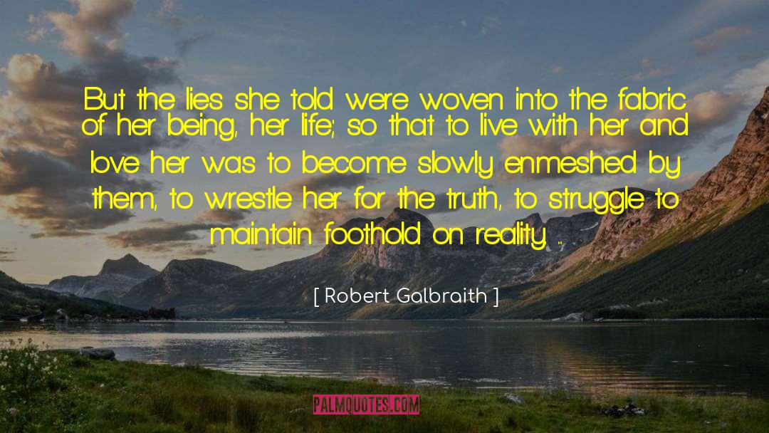 Work And Life quotes by Robert Galbraith