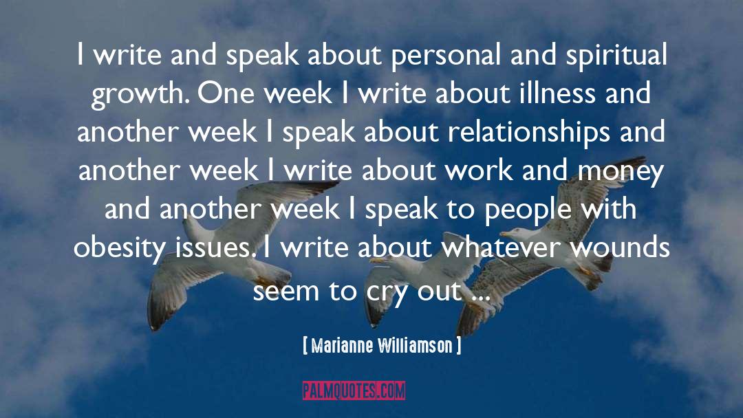 Work And Money quotes by Marianne Williamson