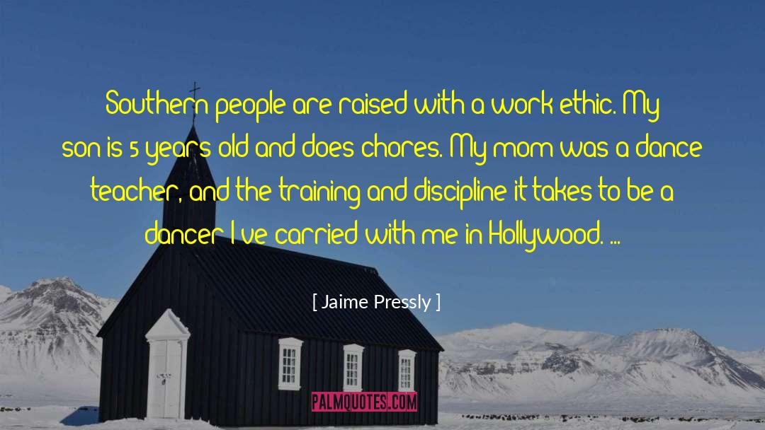 Work Ethic quotes by Jaime Pressly