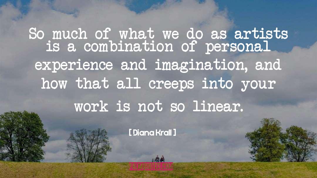 Work Experience quotes by Diana Krall