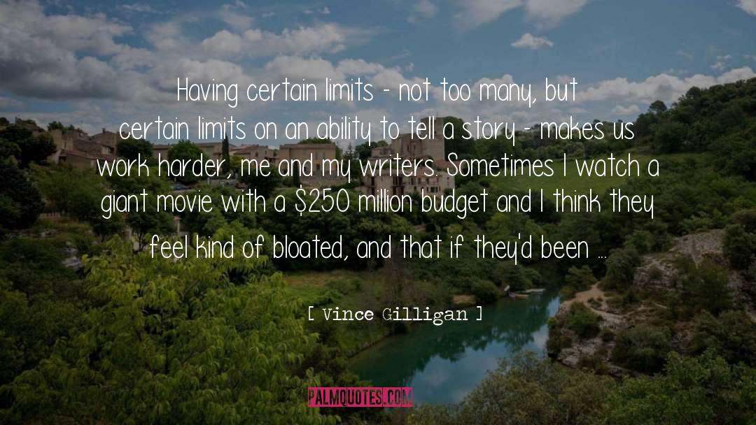 Work Harder quotes by Vince Gilligan