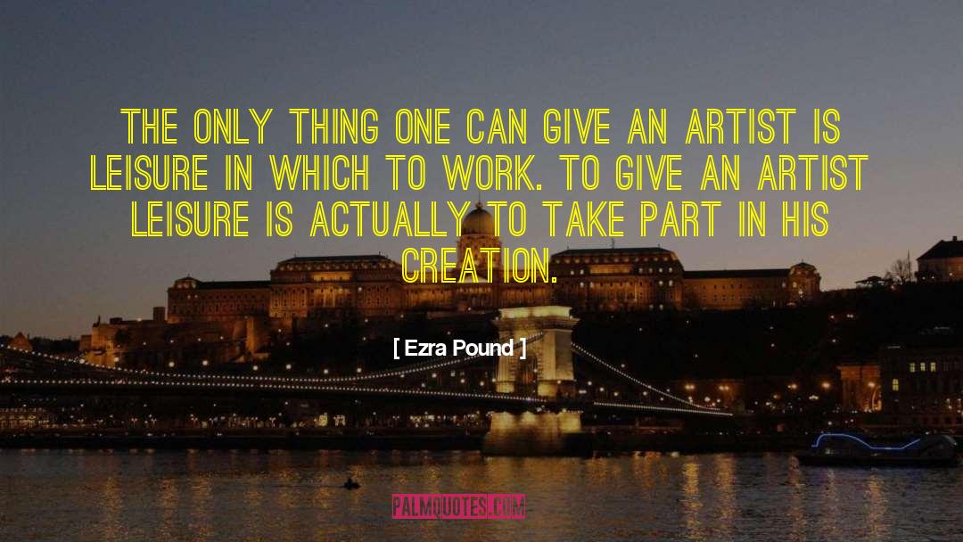 Work In The Morning quotes by Ezra Pound