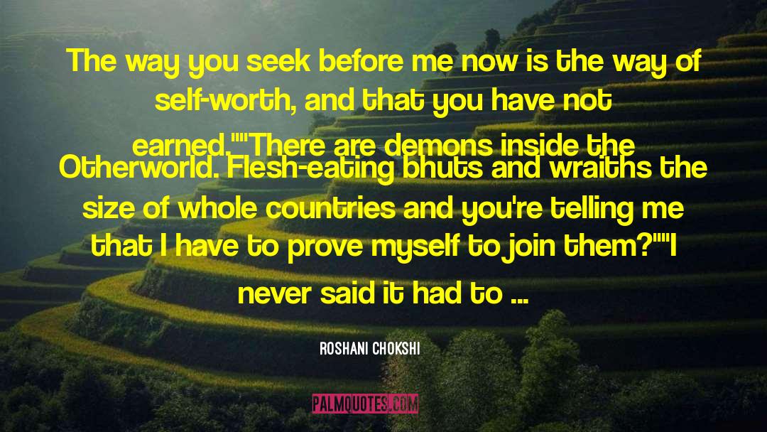 Work Is Inside quotes by Roshani Chokshi