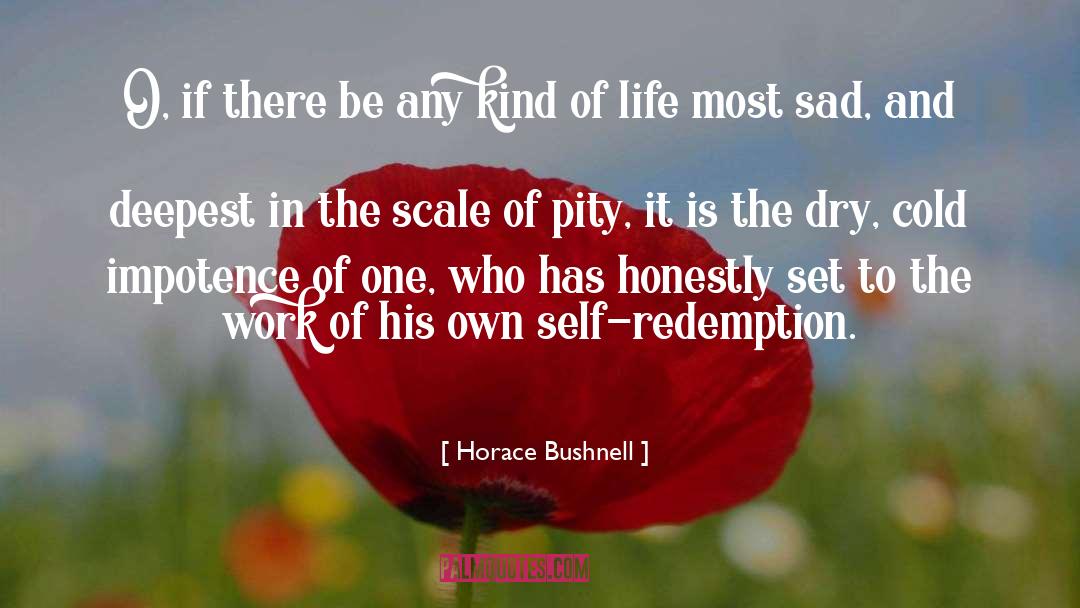 Work Life Conflict quotes by Horace Bushnell