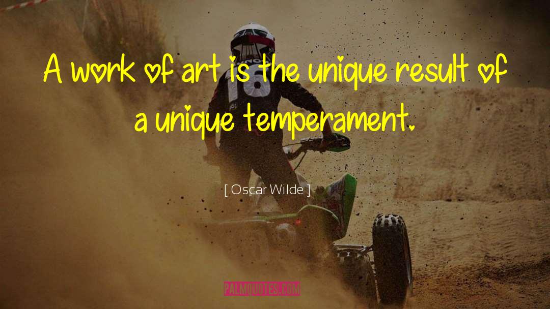 Work Of Art quotes by Oscar Wilde