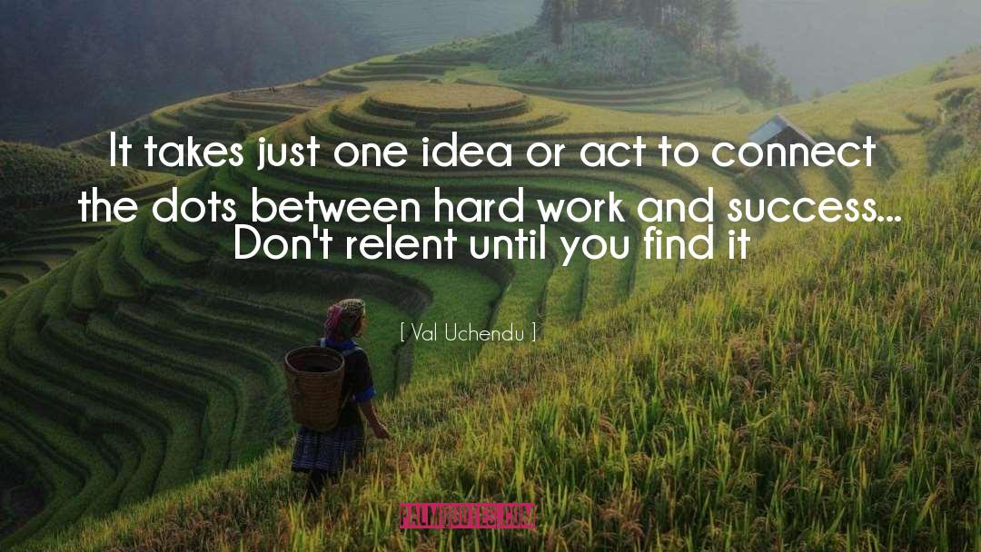 Work Related Motivational quotes by Val Uchendu