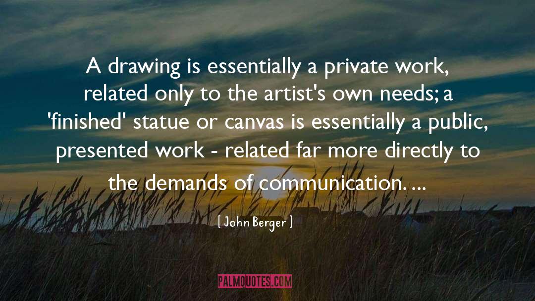 Work Related quotes by John Berger