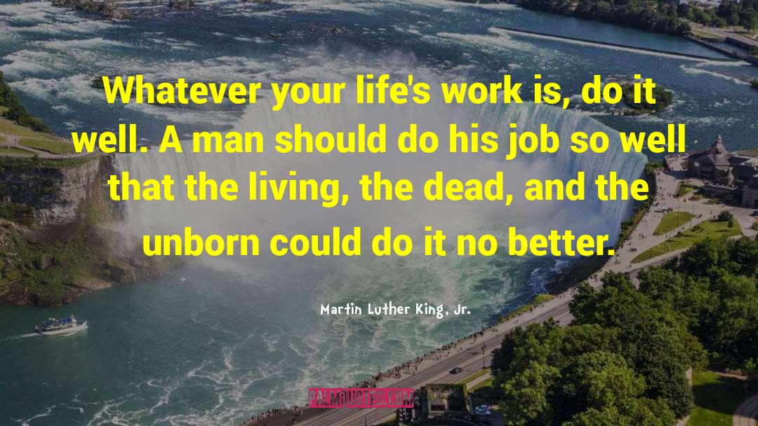 Work Related quotes by Martin Luther King, Jr.
