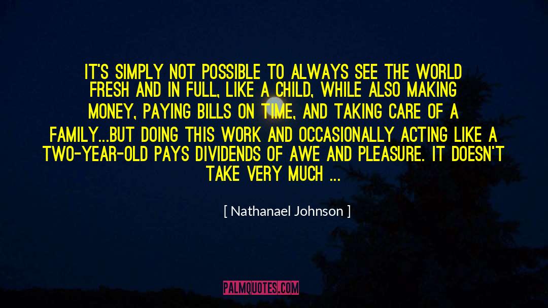Work Success quotes by Nathanael Johnson
