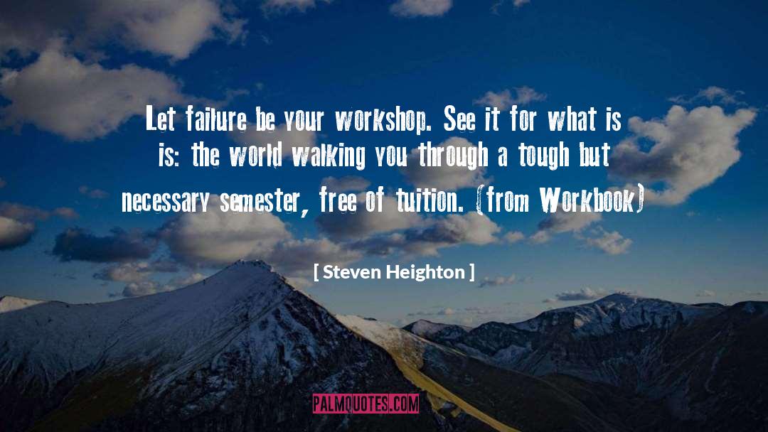 Workbook quotes by Steven Heighton