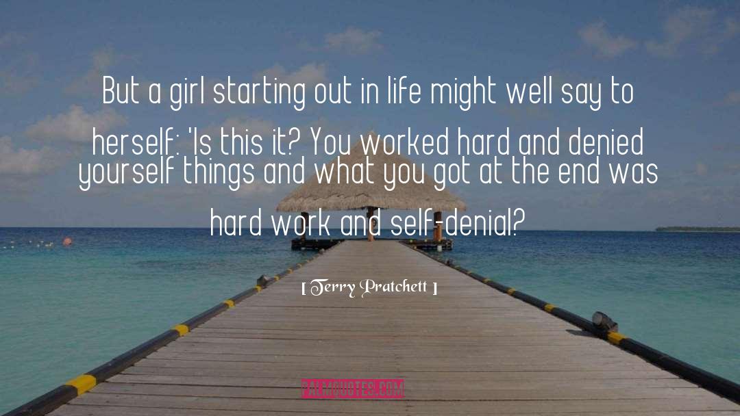 Worked Hard quotes by Terry Pratchett