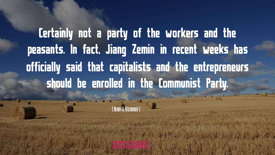 Workers Party Of Korea quotes by Henry A. Kissinger