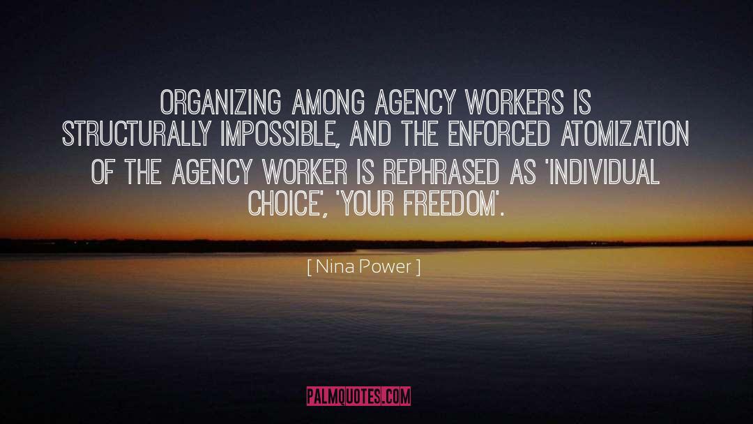 Workers quotes by Nina Power