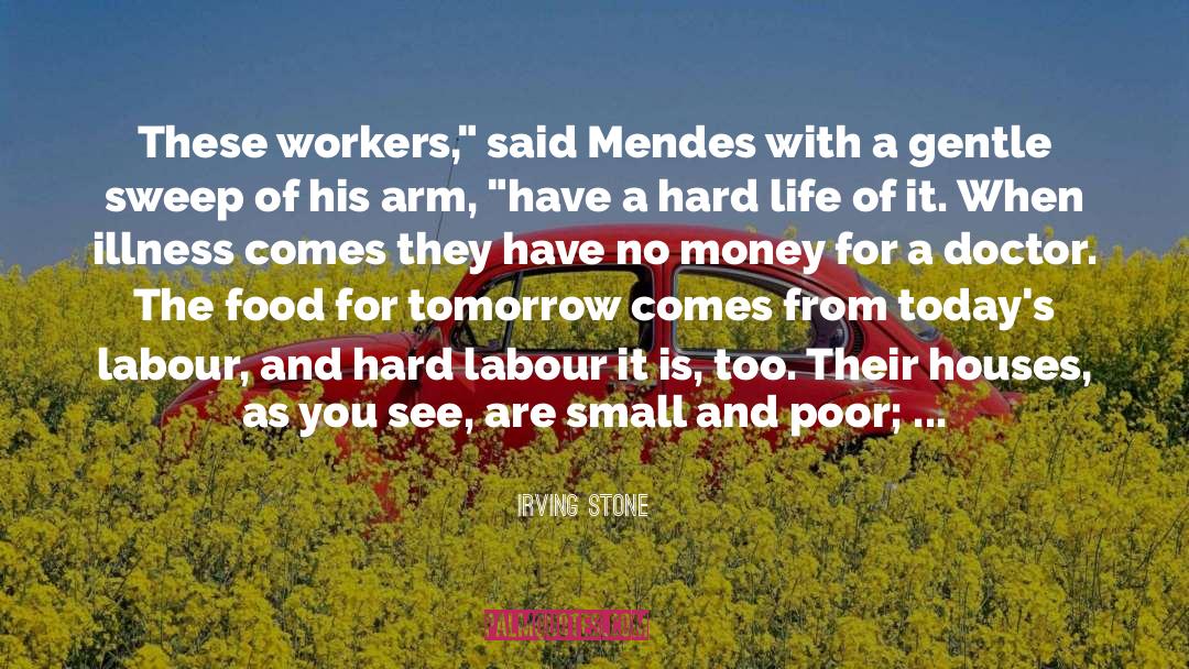 Workers quotes by Irving Stone