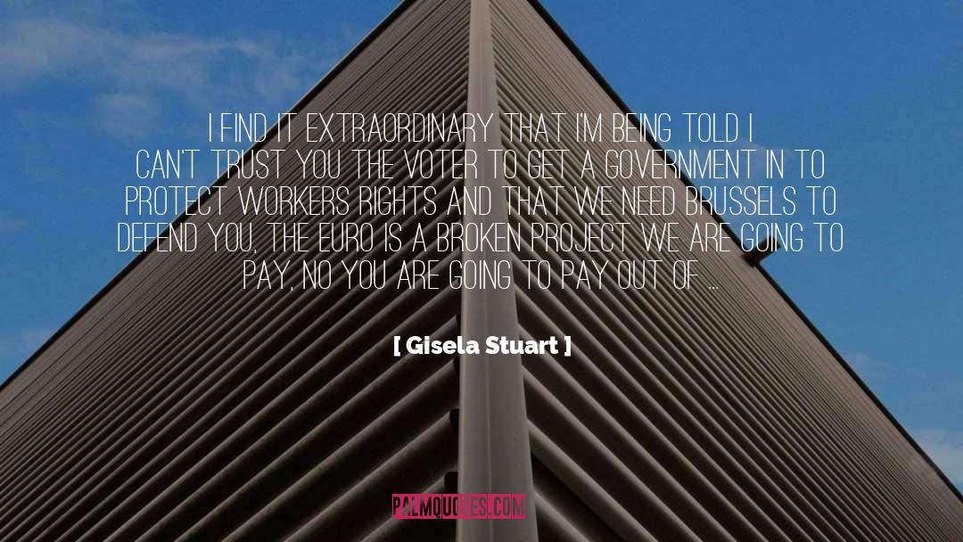 Workers Rights quotes by Gisela Stuart