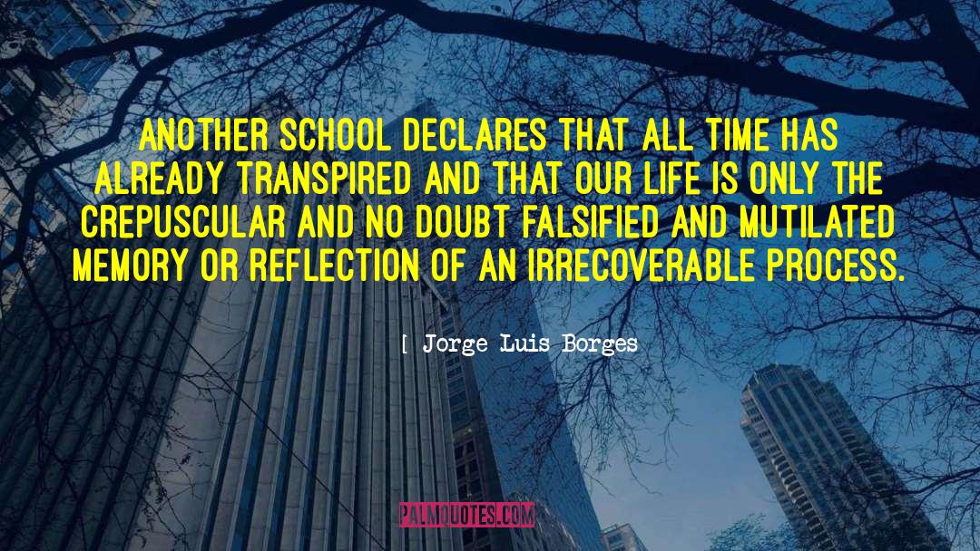 Workflow Process quotes by Jorge Luis Borges