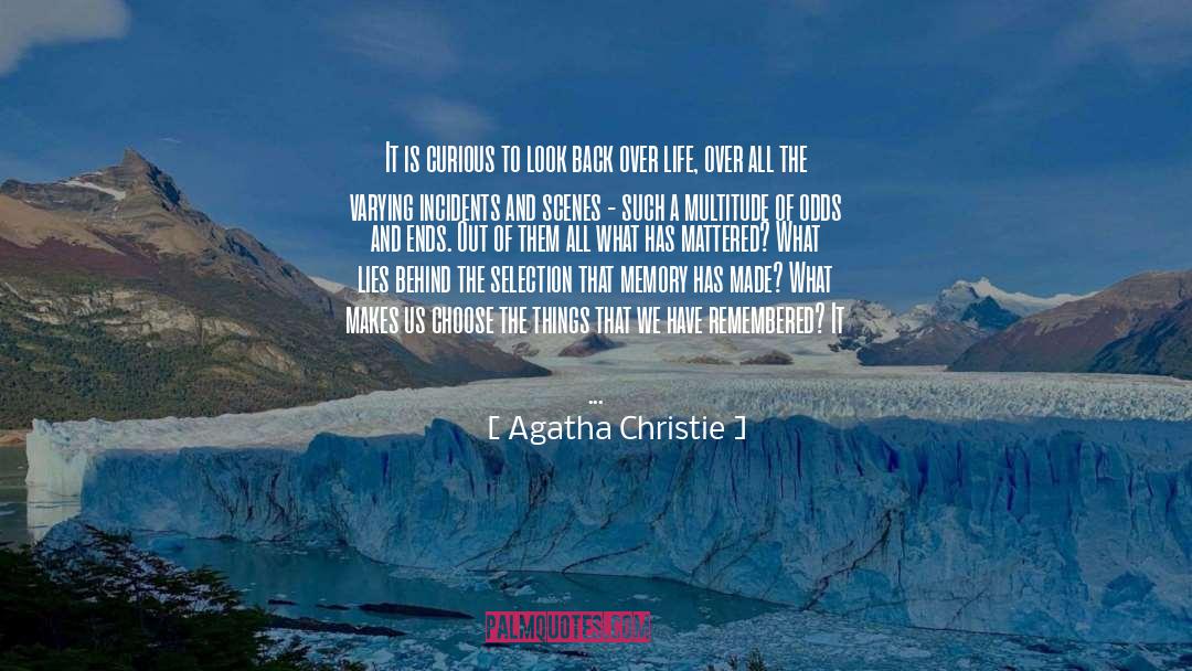 Working Behind The Scenes quotes by Agatha Christie