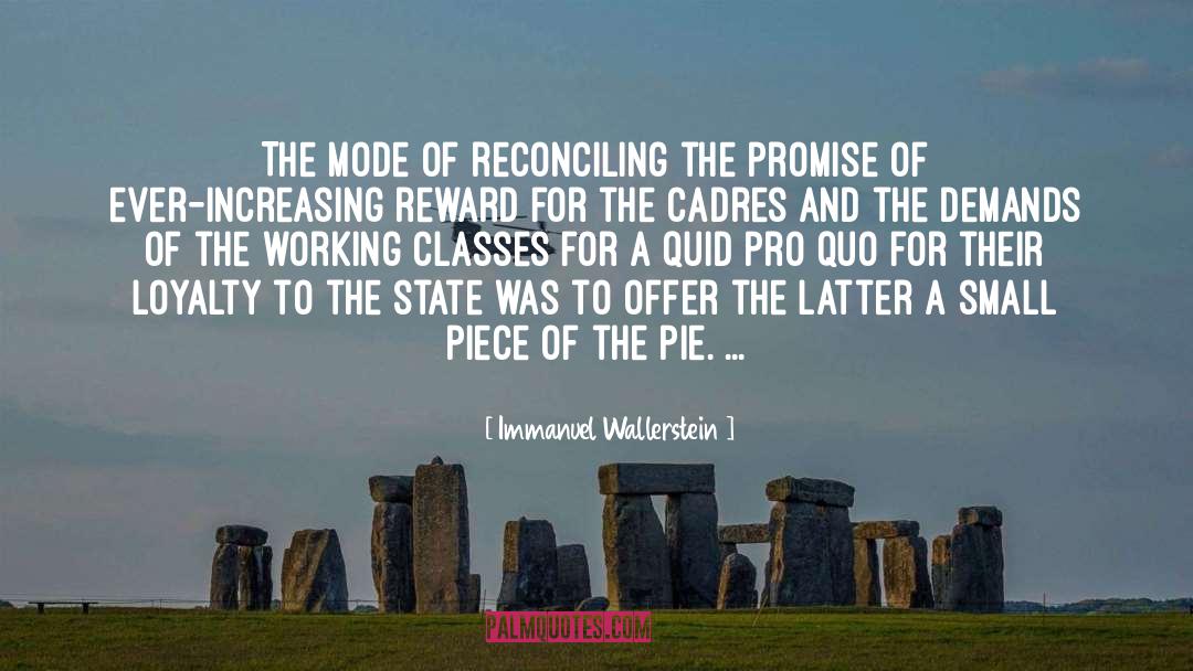 Working Class America quotes by Immanuel Wallerstein