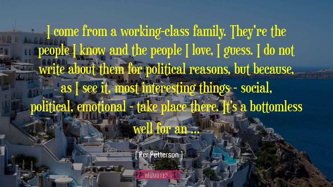 Working Class quotes by Per Petterson