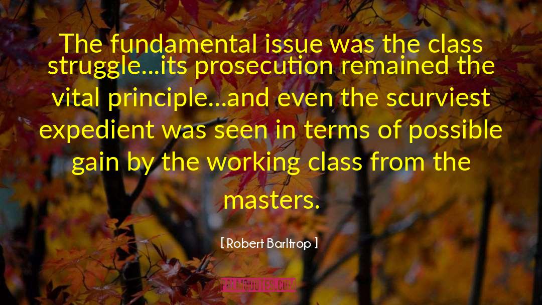 Working Class quotes by Robert Barltrop