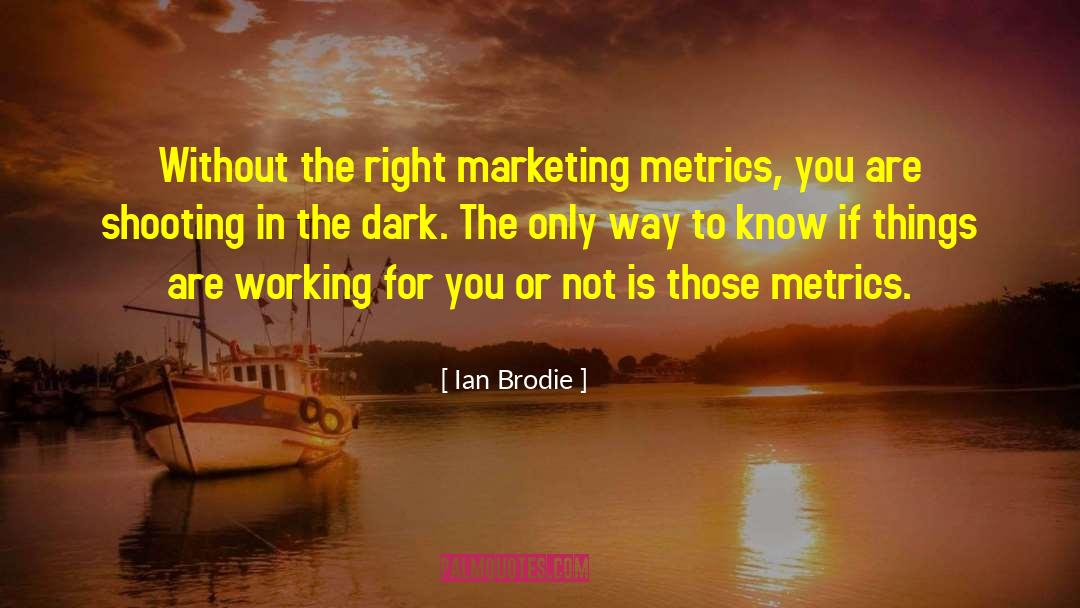 Working For You quotes by Ian Brodie