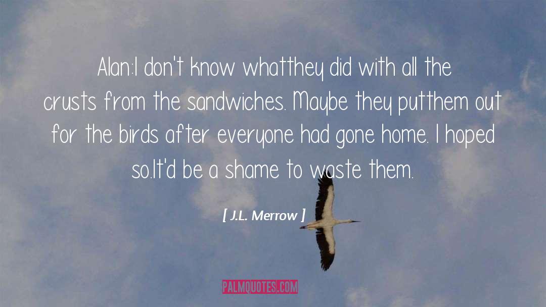 Working From Home quotes by J.L. Merrow