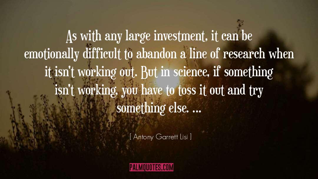 Working In America quotes by Antony Garrett Lisi