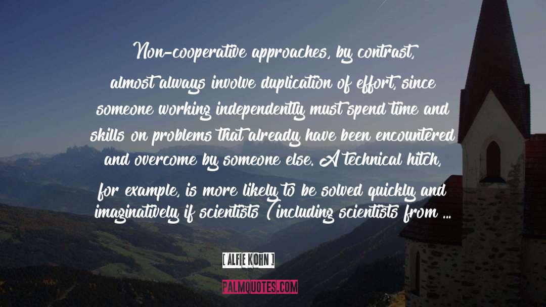 Working Independently quotes by Alfie Kohn