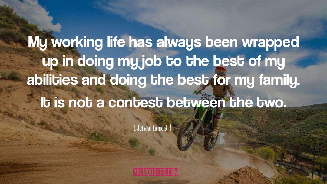 Working Life quotes by Johann Lamont