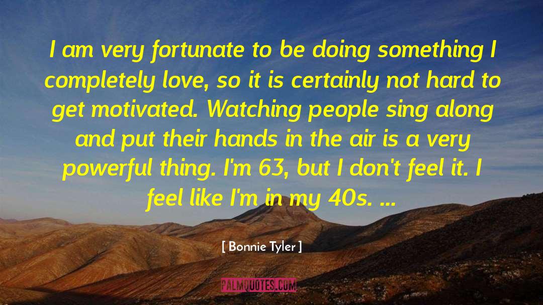 Working So Hard quotes by Bonnie Tyler