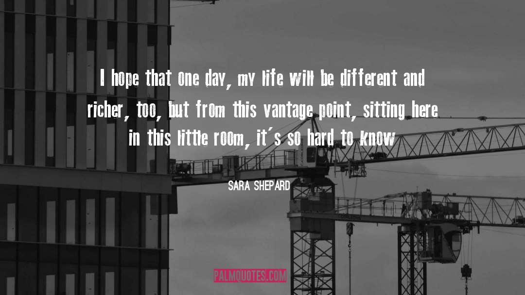 Working Too Hard quotes by Sara Shepard