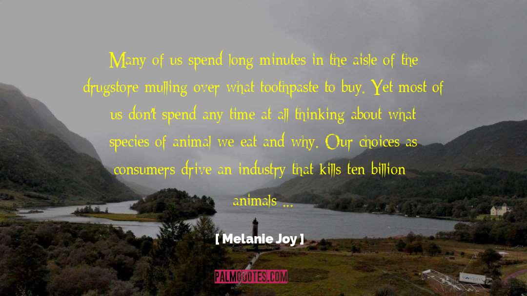 Working With Animals quotes by Melanie Joy