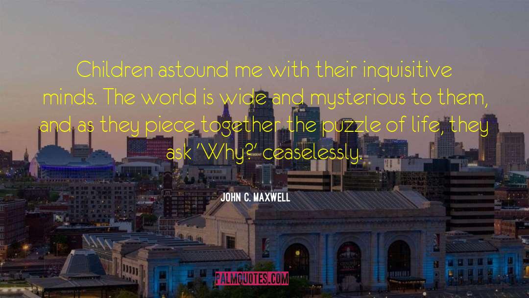 Working With Children quotes by John C. Maxwell